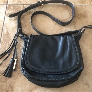 Joie Leather Satchel Cross Body Bag